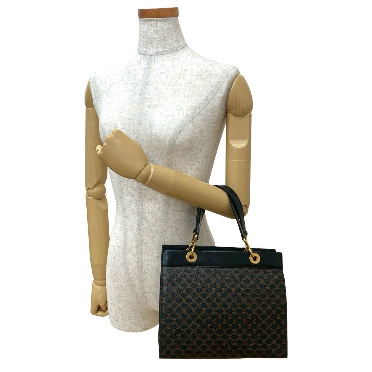 Celine Celine Celine Macadam Blazon Leather Handbag Leather Handbag DUTY FREE for USA Size ONE SIZE - 3 Thumbnail