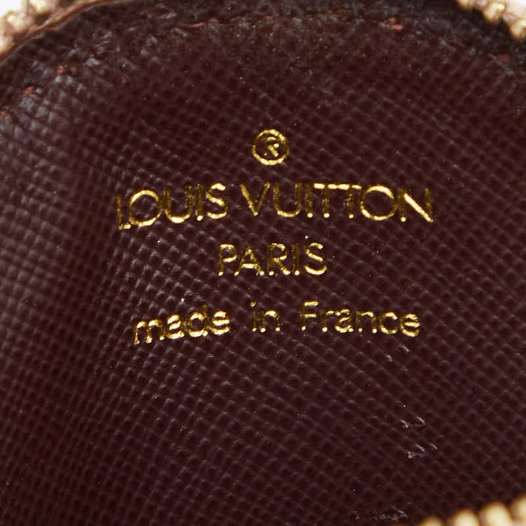 Louis Vuitton Louis Vuitton Monogram Mini Porte Monnaie Long Wallet/Coin Case M92462 Cerise Red Canvas and Leather Women's LOUIS VUITTON Size ONE SIZE - 7 Thumbnail