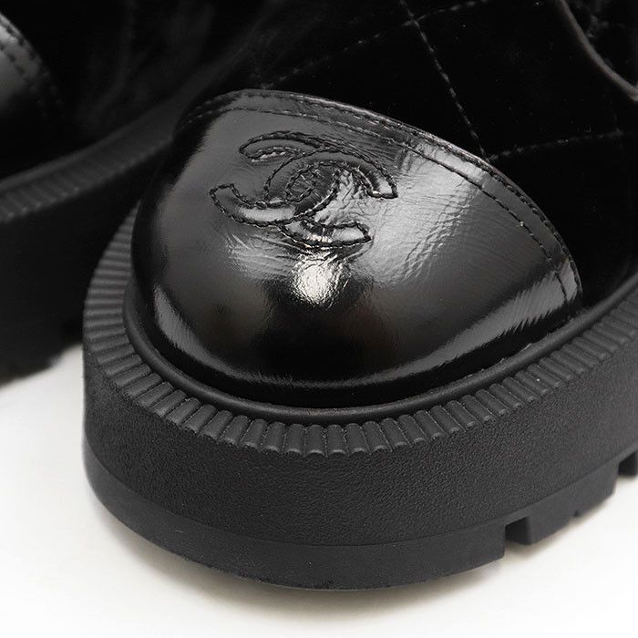 Chanel Chanel Chanel Matelasse Velour Boots Suede Shoes G45798 DUTY FREE for USA Size ONE SIZE - 12 Thumbnail