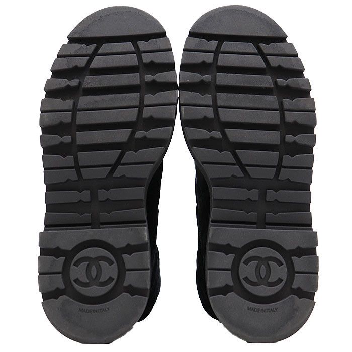 Chanel Chanel Chanel Matelasse Velour Boots Suede Shoes G45798 DUTY FREE for USA Size ONE SIZE - 9 Thumbnail