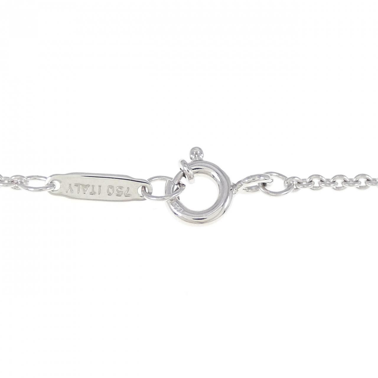 Tiffany & Co. Tiffany & Co. Tiffany 1837 Circle 750 White Gold Diamond Necklace Calfskin Necklace 60011647 DUTY FREE for USA Size ONE SIZE - 5 Thumbnail