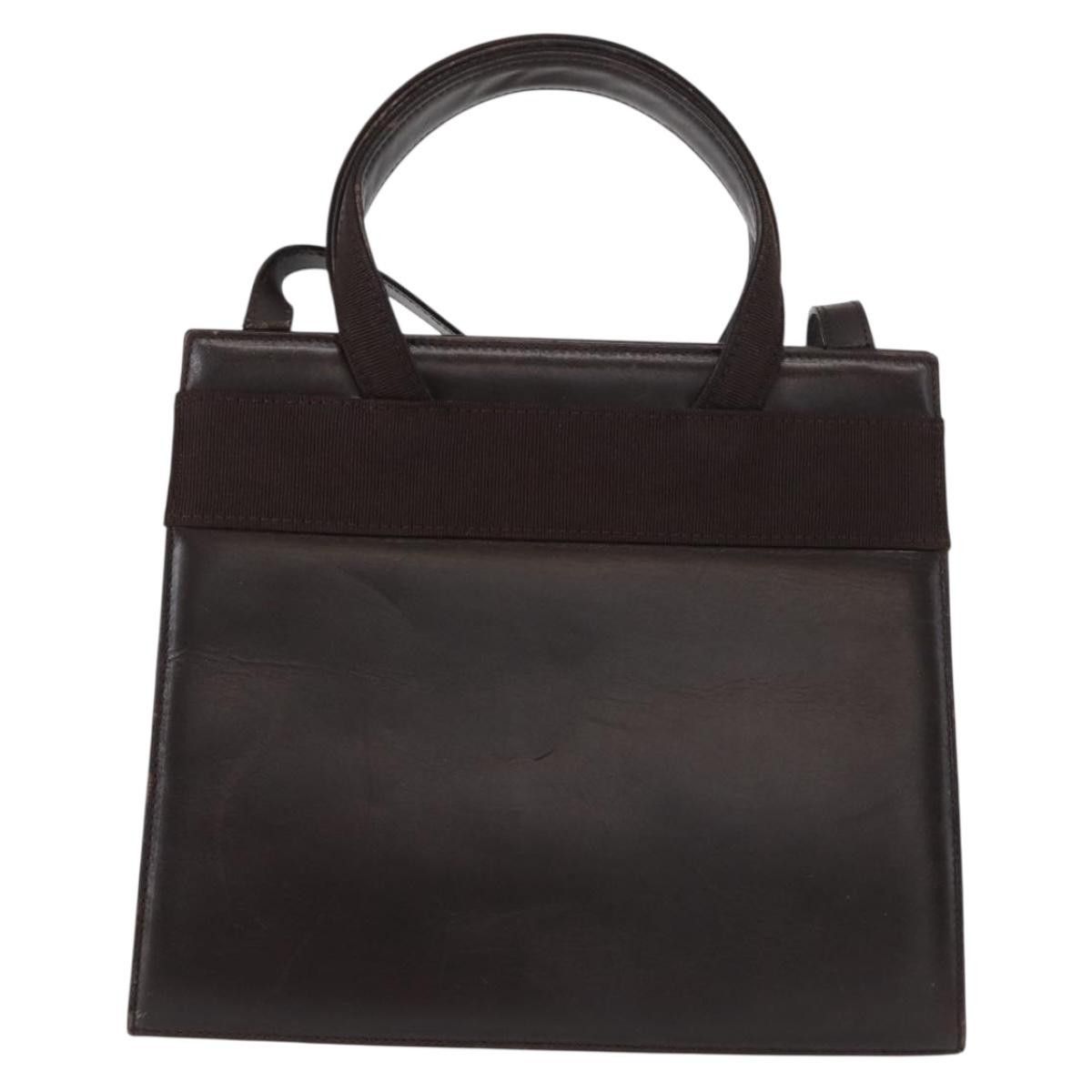 Salvatore Ferragamo Salvatore Ferragamo Convertible Vara Bow Tote Leather Size ONE SIZE - 2 Thumbnail