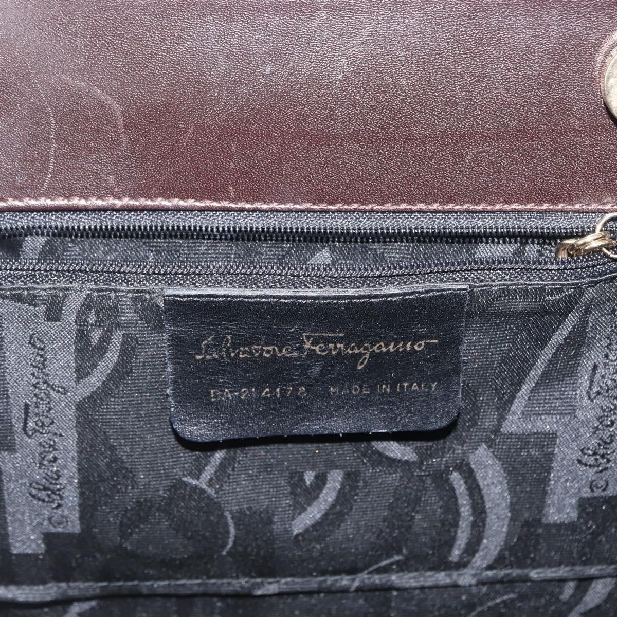 Salvatore Ferragamo Salvatore Ferragamo Convertible Vara Bow Tote Leather Size ONE SIZE - 6 Thumbnail