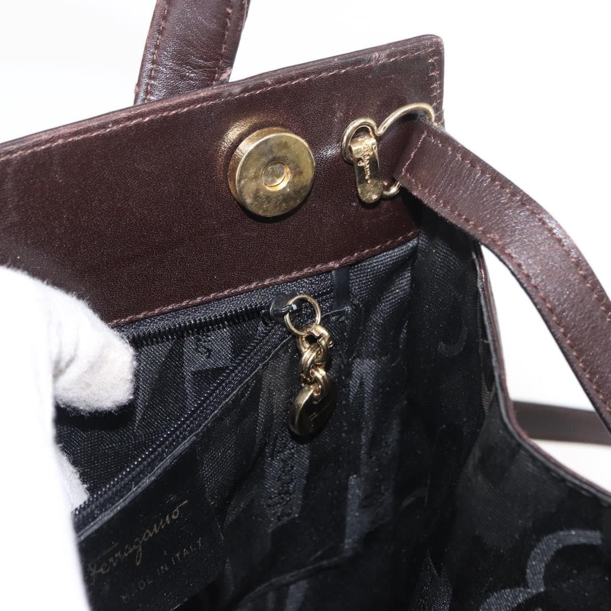 Salvatore Ferragamo Salvatore Ferragamo Convertible Vara Bow Tote Leather Size ONE SIZE - 23 Thumbnail