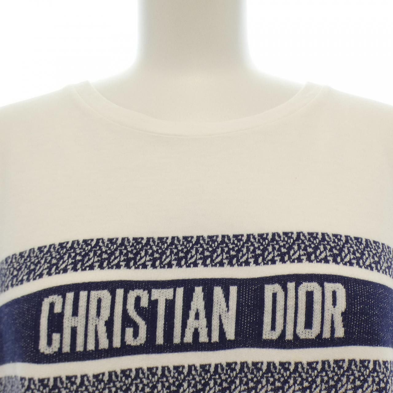 Dior Dior Christian Dior T-shirt Cotton T-Shirts 143T04A4043 DUTY FREE for USA Size ONE SIZE - 5 Thumbnail