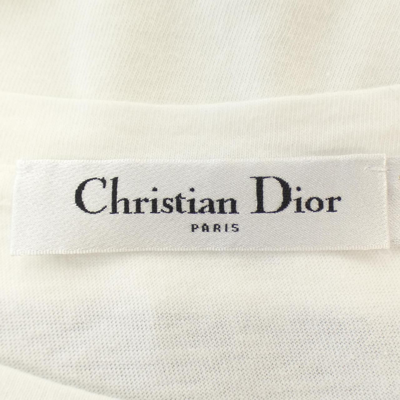 Dior Dior Christian Dior T-shirt Cotton T-Shirts 143T04A4043 DUTY FREE for USA Size ONE SIZE - 4 Thumbnail