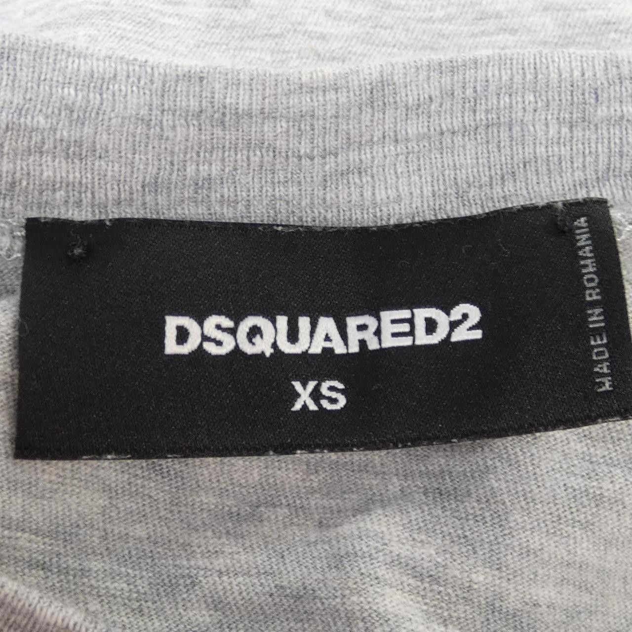 Other Other Dsquared2 T-shirt Cotton T-Shirts S74GD0671 DUTY FREE for USA Size ONE SIZE - 4 Thumbnail