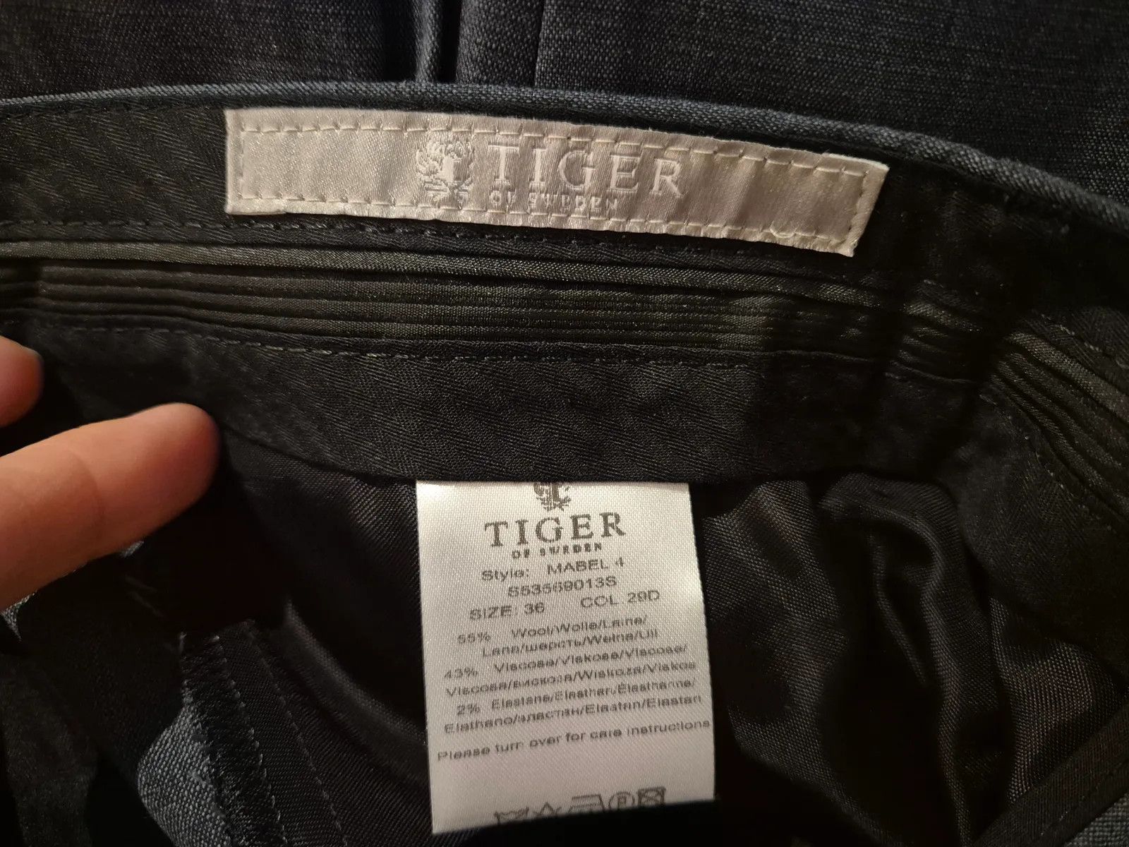 Tiger of Sweden Tiger of Sweden Mabel 4 Pants Size 26" / US 2 / IT 38 - 2 Thumbnail
