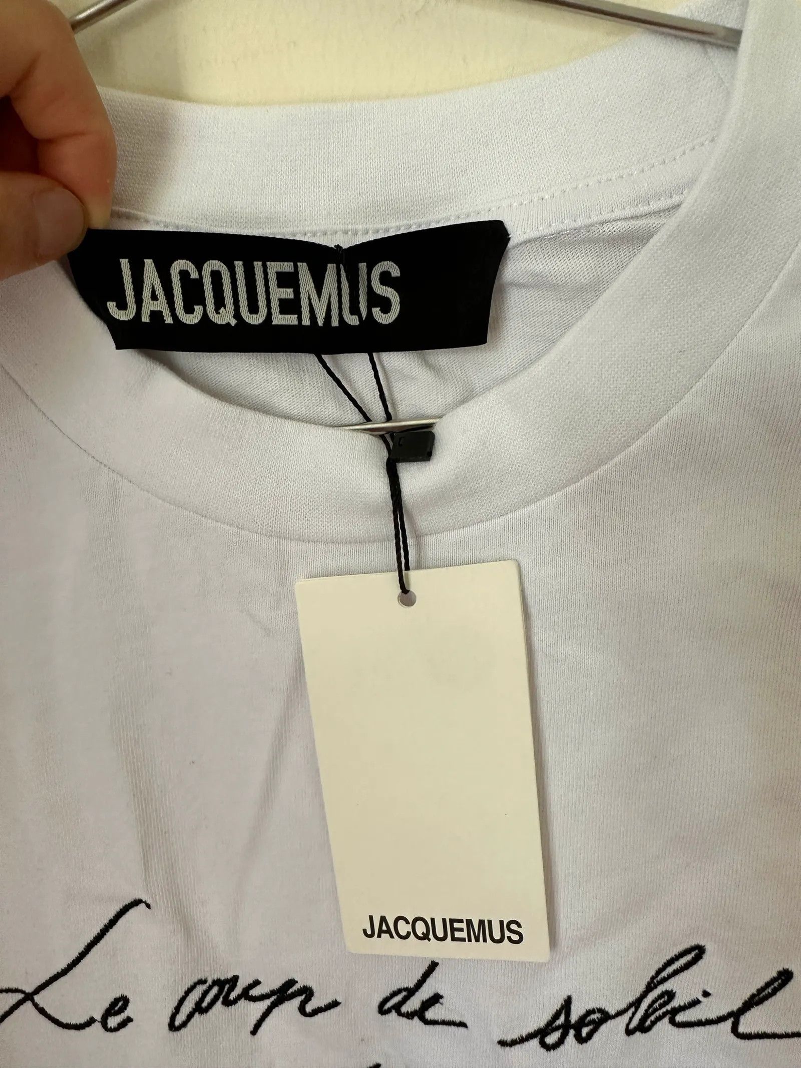Jacquemus Jacquemus Short Sleeve T-shirt Size S / US 4 / IT 40 - 2 Thumbnail