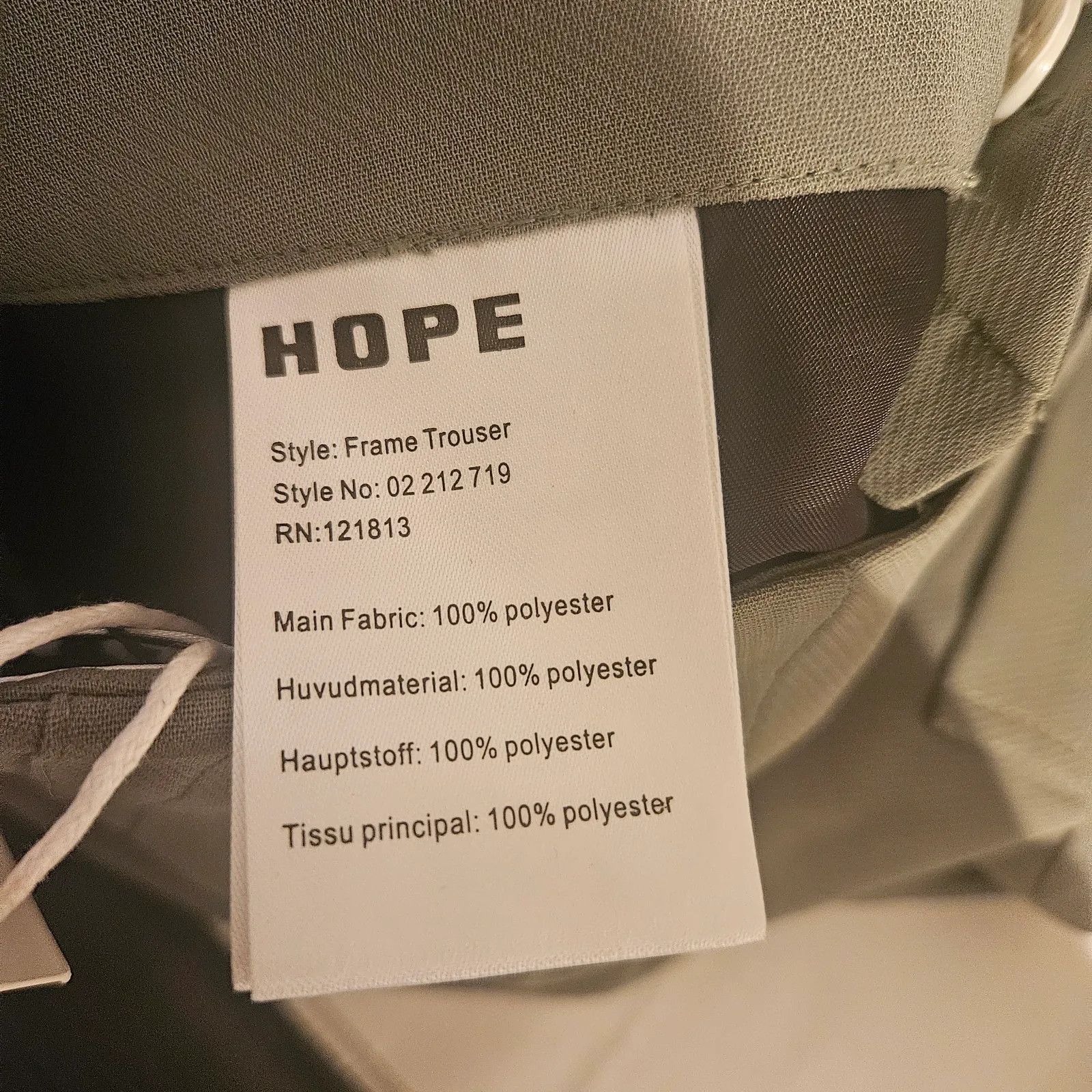 Hope Hope Pants Size 25" / US 0 / IT 36 - 3 Thumbnail