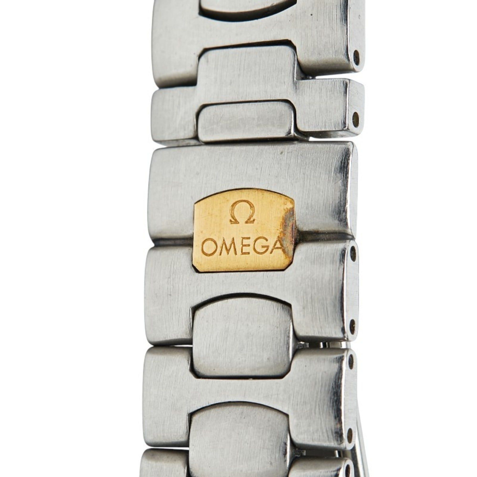 Omega Omega Seamaster Polaris Quartz Watch, Gray Dial, Stainless Steel, Yellow Gold, Women's, OMEGA Size ONE SIZE - 7 Thumbnail