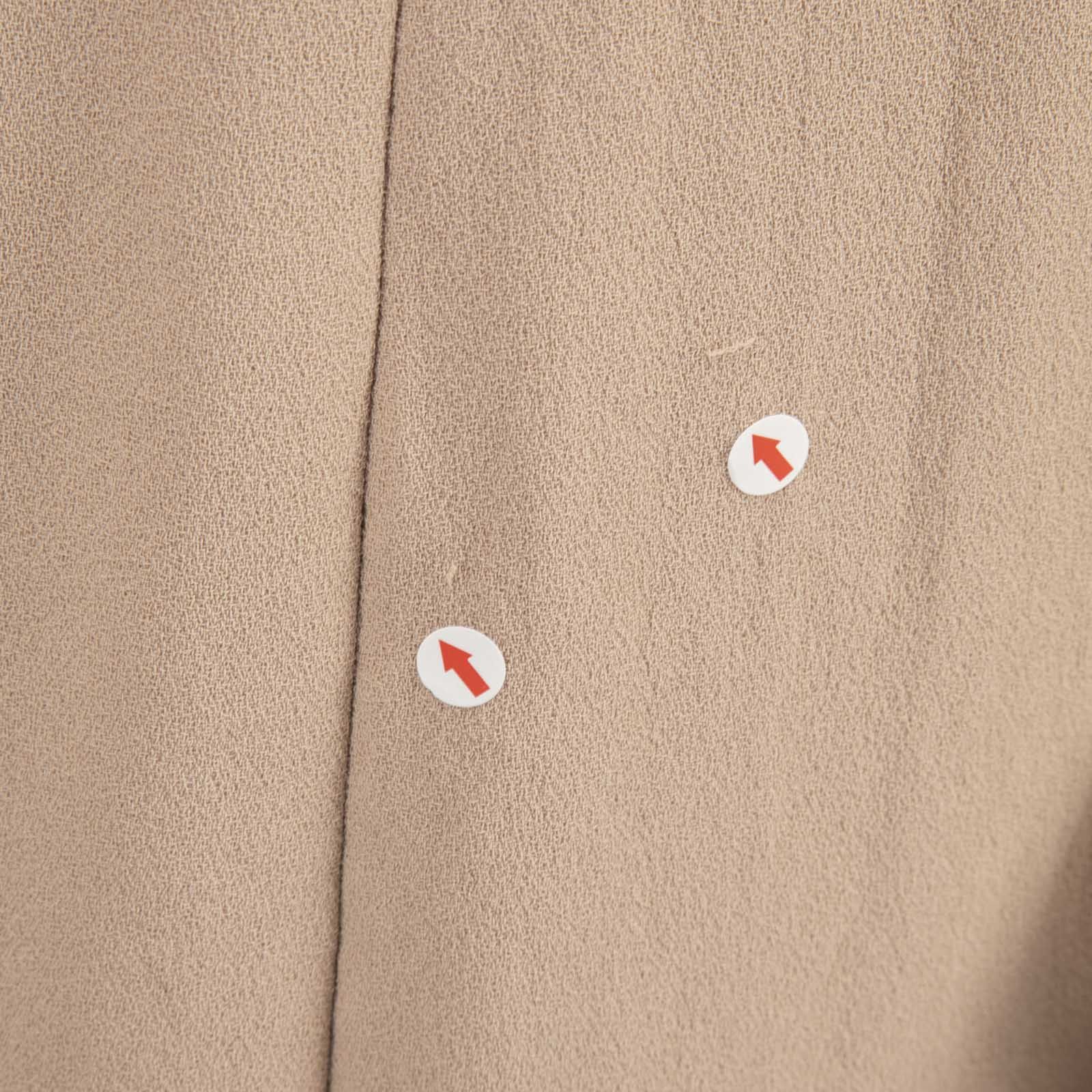 Iro Beige Long Sleeve Pleated Dress Size S / US 4 / IT 40 - 4 Thumbnail