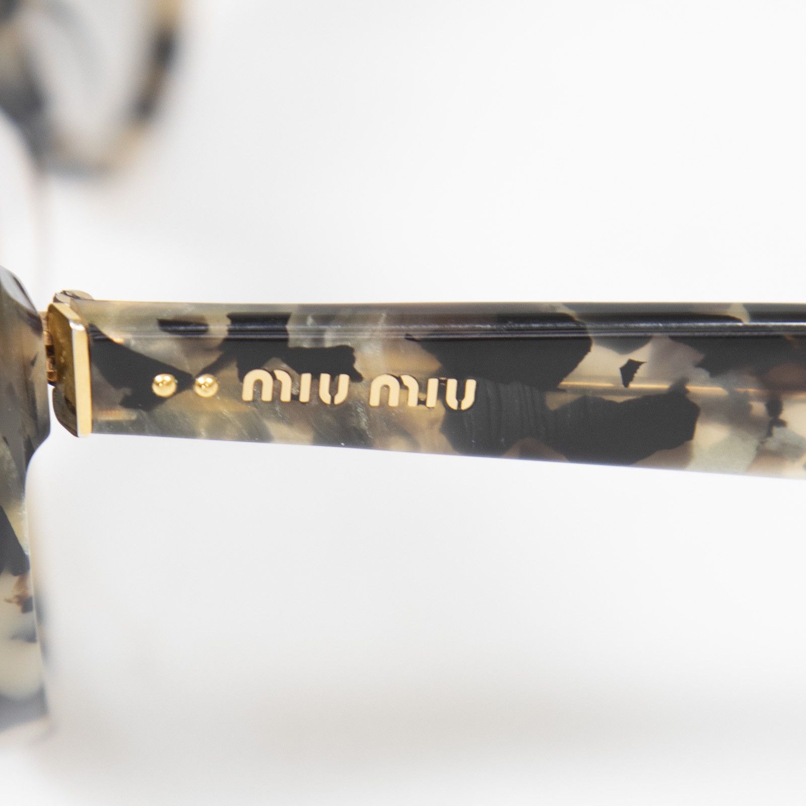 Miu Miu Tortoiseshell Cat Eye Gradient Sunglasses Size ONE SIZE - 7 Thumbnail