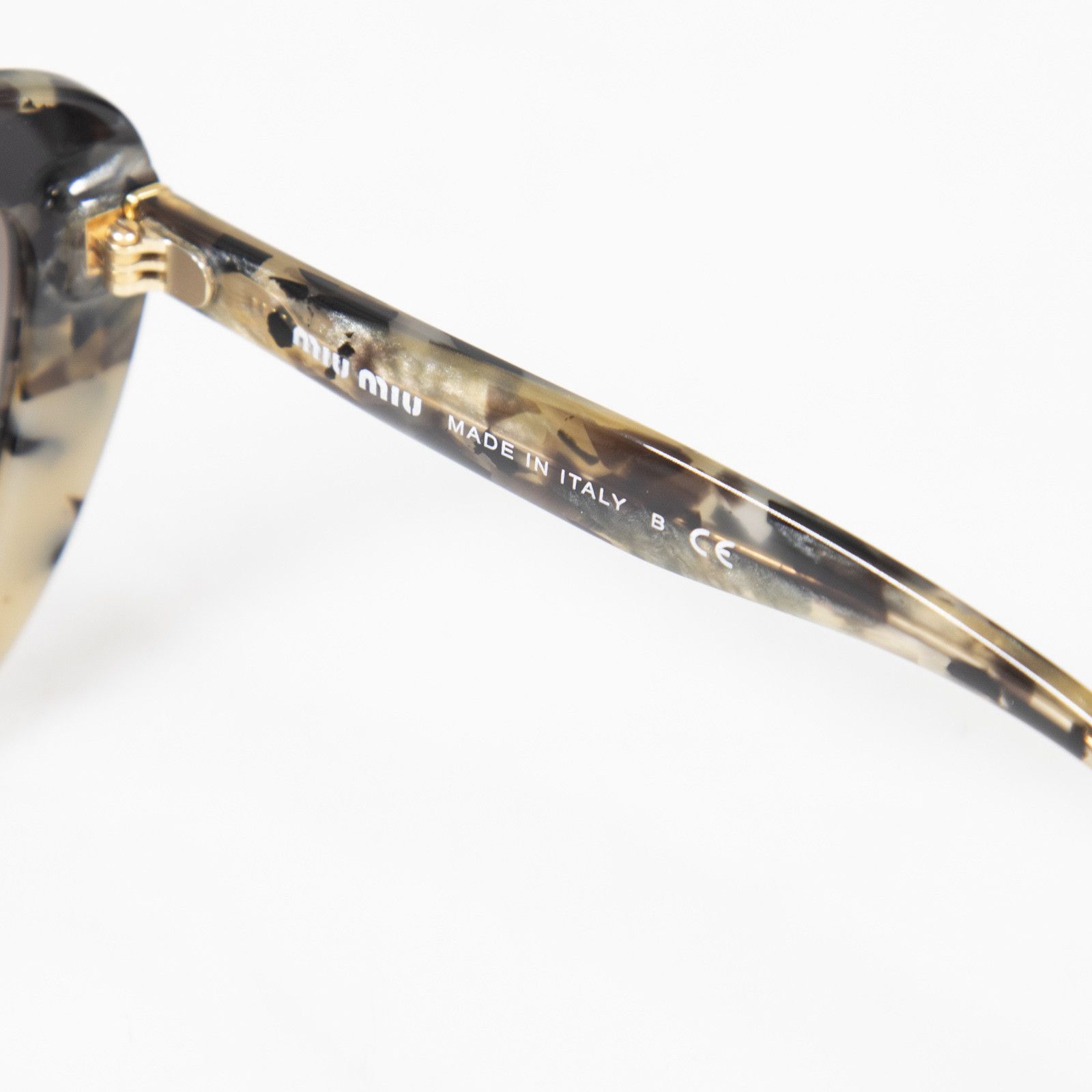 Miu Miu Tortoiseshell Cat Eye Gradient Sunglasses Size ONE SIZE - 9 Thumbnail