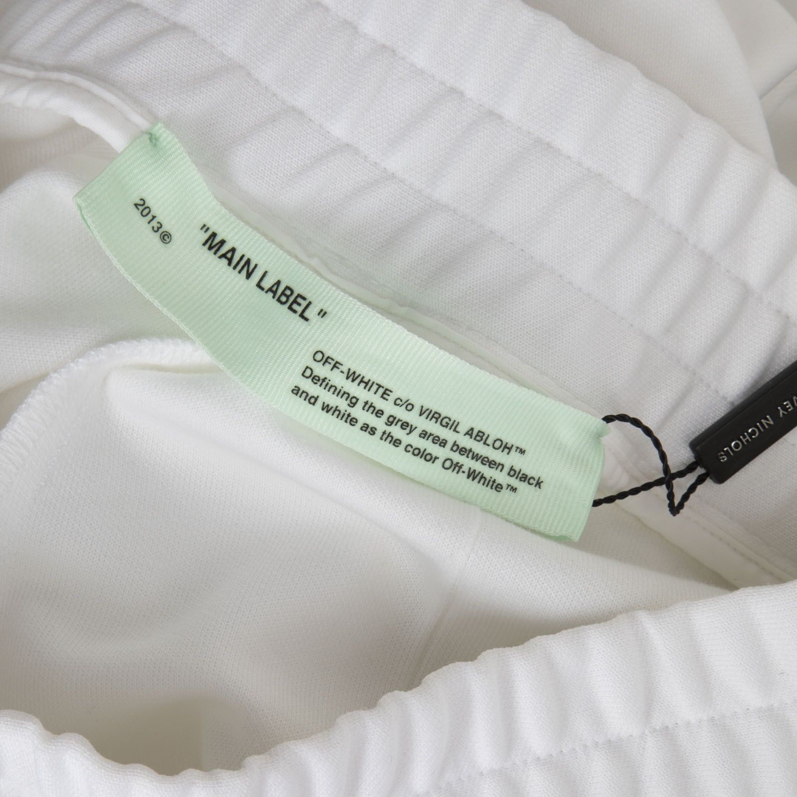 Off-White White Mesh Tape Joggers Size 28" / US 6 / IT 42 - 5 Thumbnail