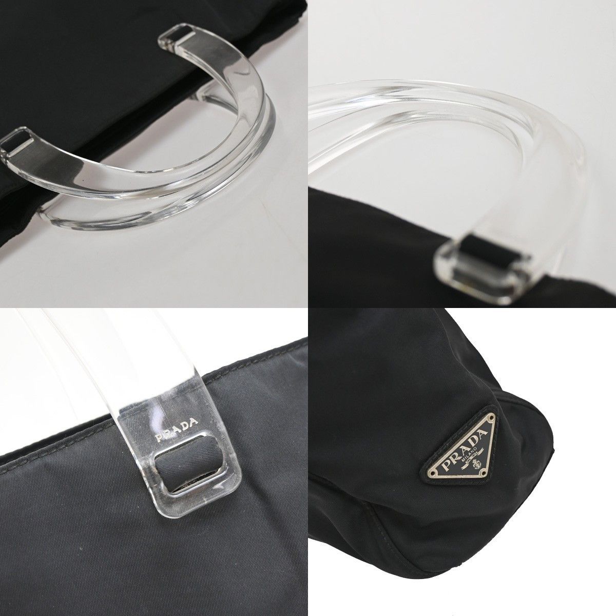 Prada Prada Vintage Tote Tessuto Size ONE SIZE - 10 Thumbnail