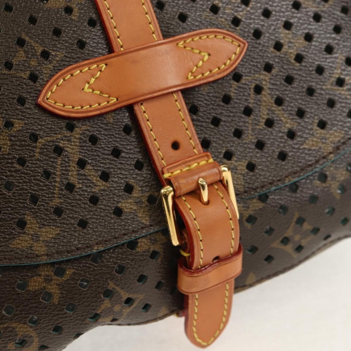 Louis Vuitton Louis Vuitton Flore Saumur Perforated Monogram Canvas Size ONE SIZE - 12 Thumbnail