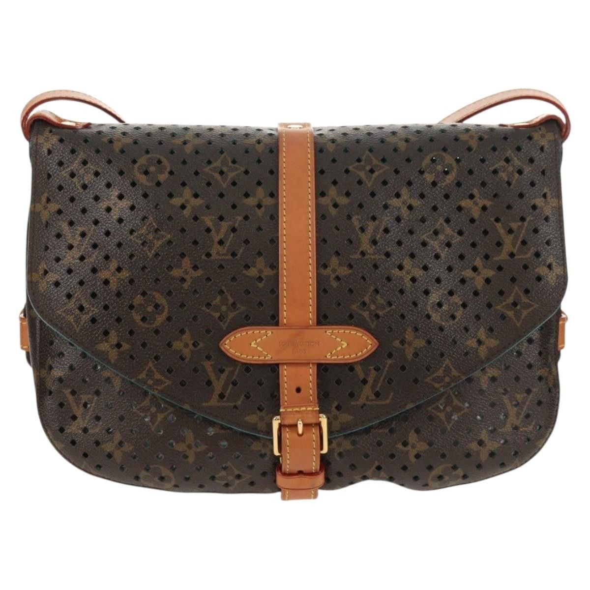 Louis Vuitton Louis Vuitton Flore Saumur Perforated Monogram Canvas Size ONE SIZE - 18 Thumbnail