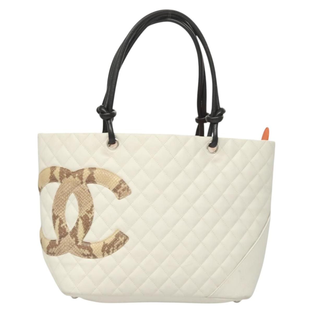 Chanel Chanel Cambon Tote Quilted Leather Size ONE SIZE - 16 Thumbnail