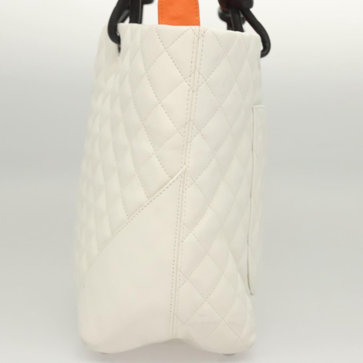Chanel Chanel Cambon Tote Quilted Leather Size ONE SIZE - 3 Thumbnail