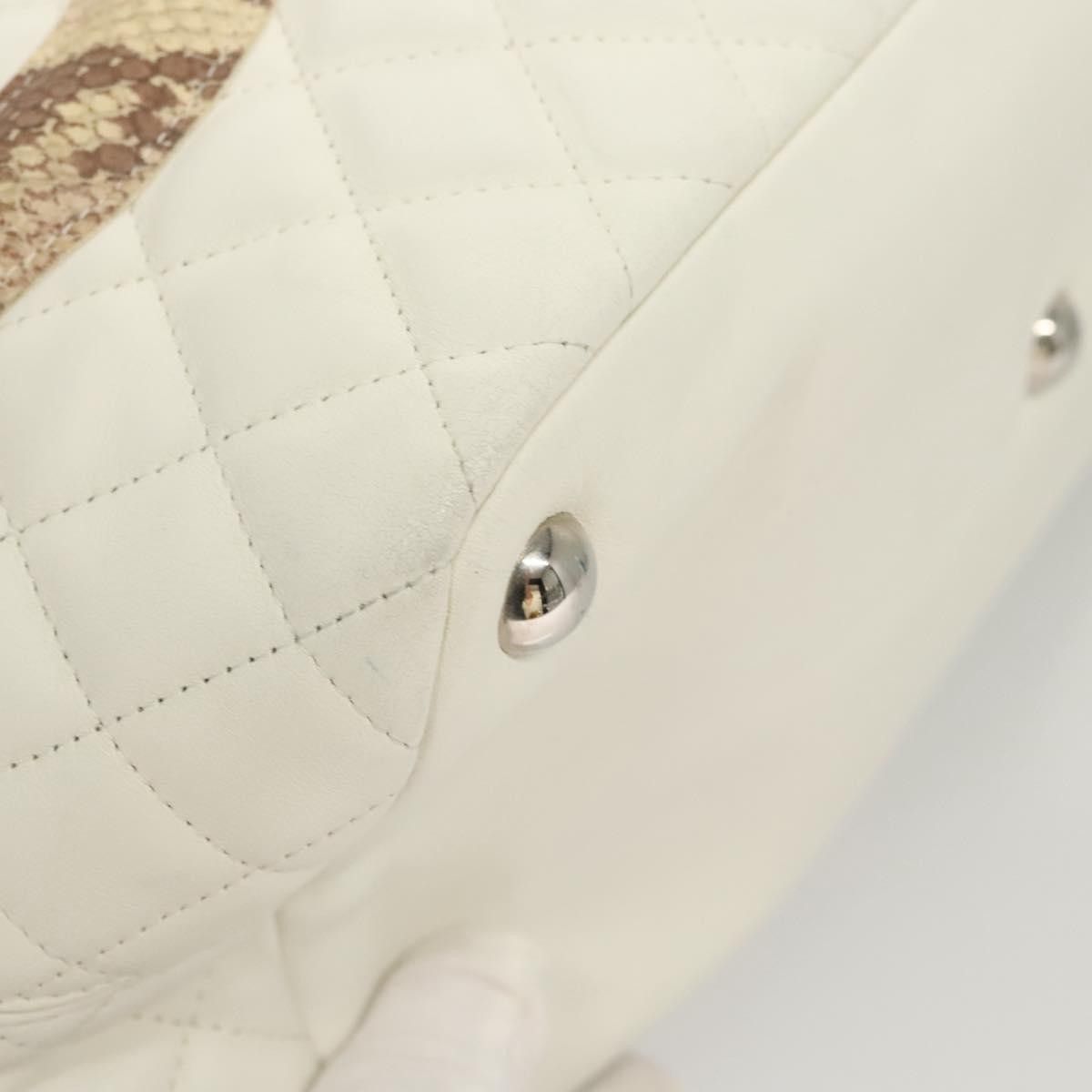 Chanel Chanel Cambon Tote Quilted Leather Size ONE SIZE - 12 Thumbnail