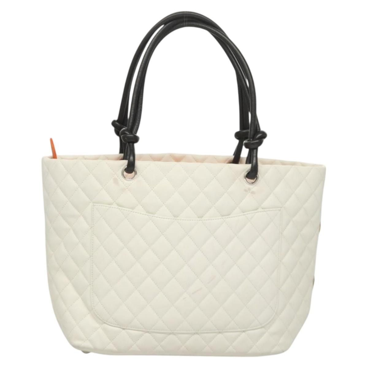 Chanel Chanel Cambon Tote Quilted Leather Size ONE SIZE - 2 Thumbnail
