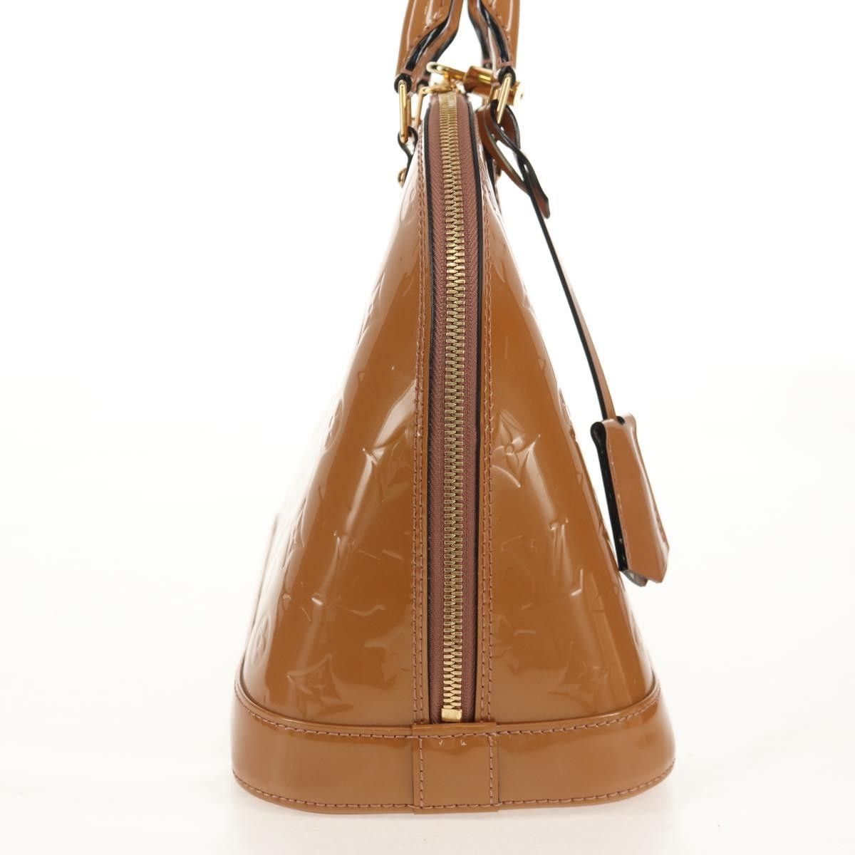 Louis Vuitton Louis Vuitton Alma Handbag Monogram Vernis Size ONE SIZE - 4 Thumbnail