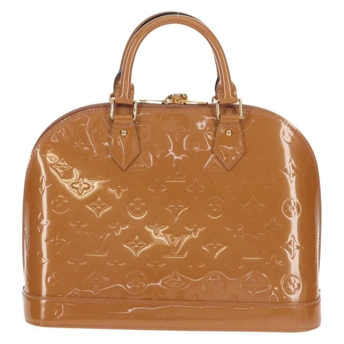 Louis Vuitton Louis Vuitton Alma Handbag Monogram Vernis Size ONE SIZE - 2 Thumbnail