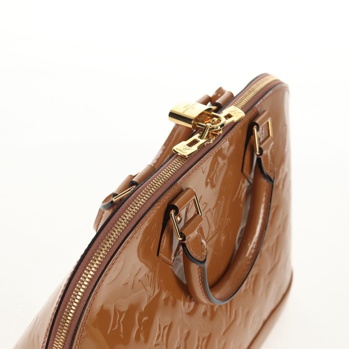 Louis Vuitton Louis Vuitton Alma Handbag Monogram Vernis Size ONE SIZE - 18 Thumbnail