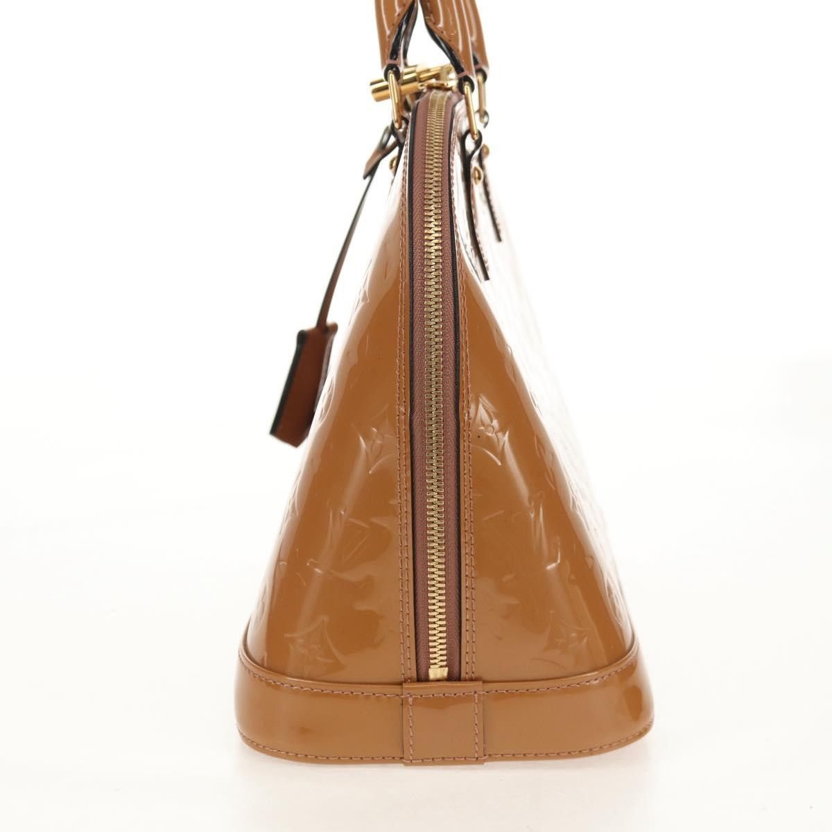 Louis Vuitton Louis Vuitton Alma Handbag Monogram Vernis Size ONE SIZE - 3 Thumbnail