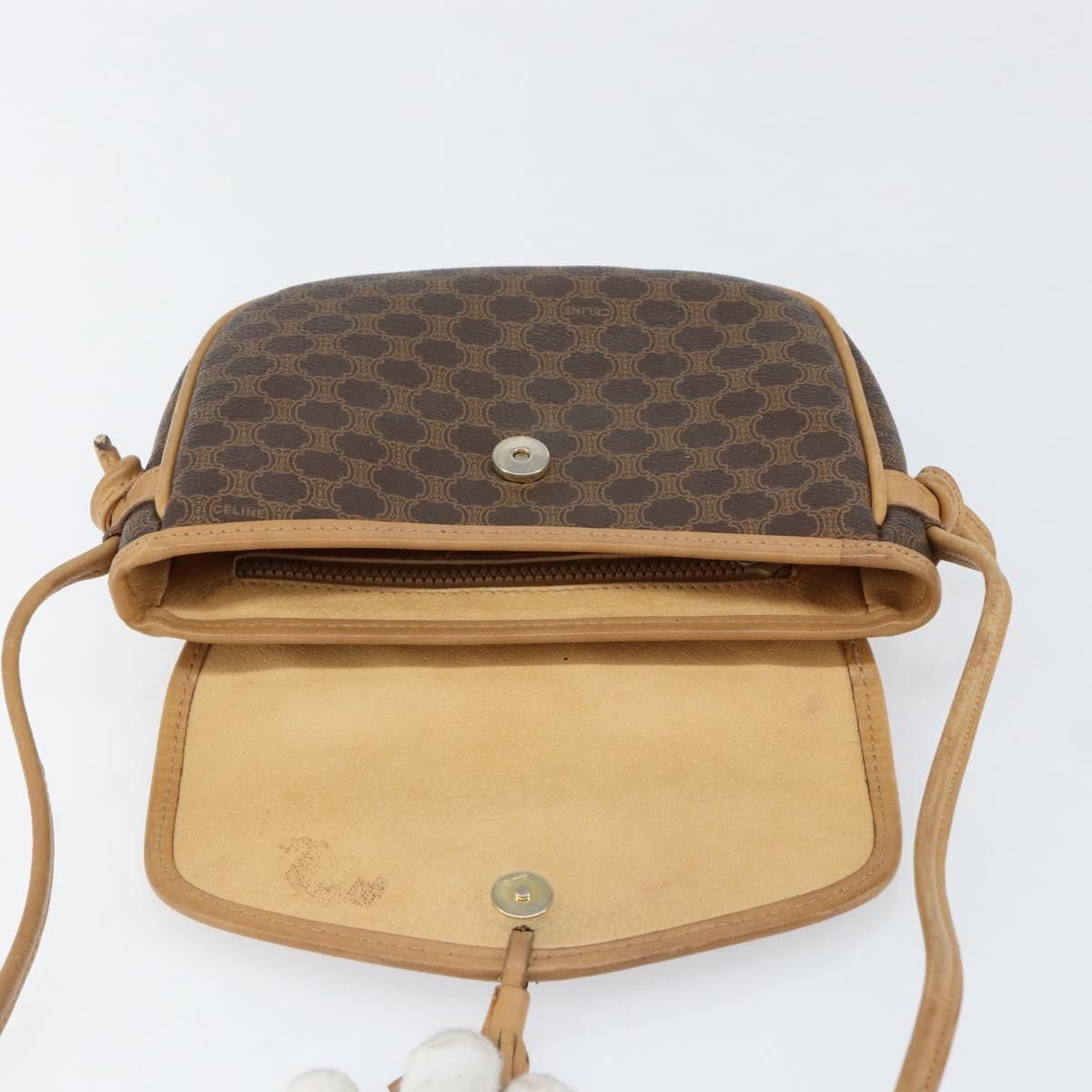 Celine Celine Vintage Macadam Canvas and Leather Size ONE SIZE - 17 Thumbnail