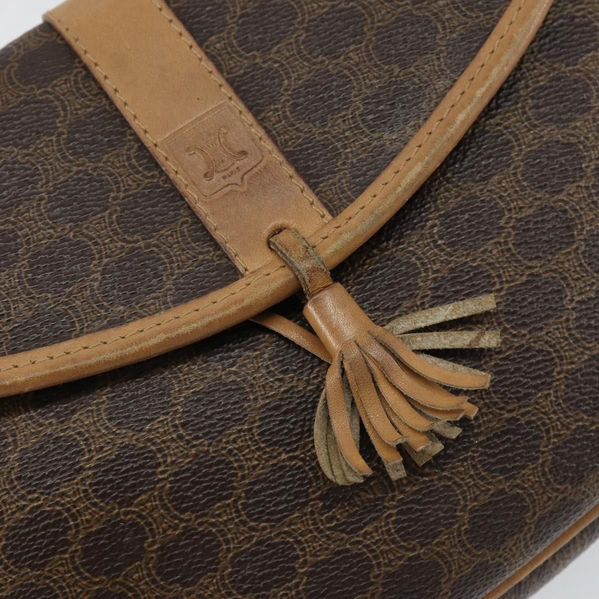 Celine Celine Vintage Macadam Canvas and Leather Size ONE SIZE - 19 Thumbnail