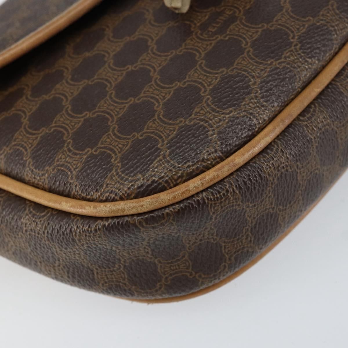 Celine Celine Vintage Macadam Canvas and Leather Size ONE SIZE - 10 Thumbnail