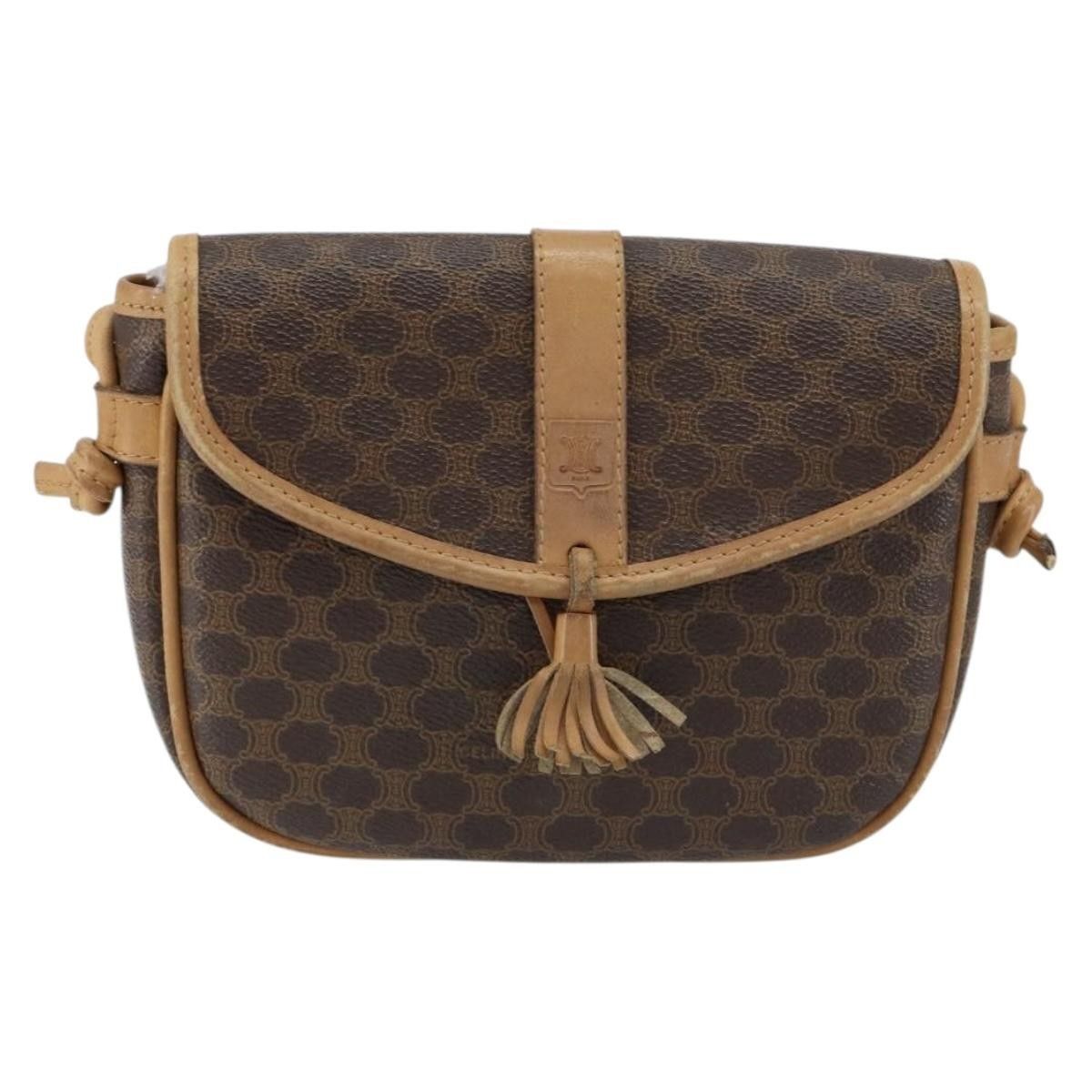 Celine Celine Vintage Macadam Canvas and Leather Size ONE SIZE - 18 Thumbnail