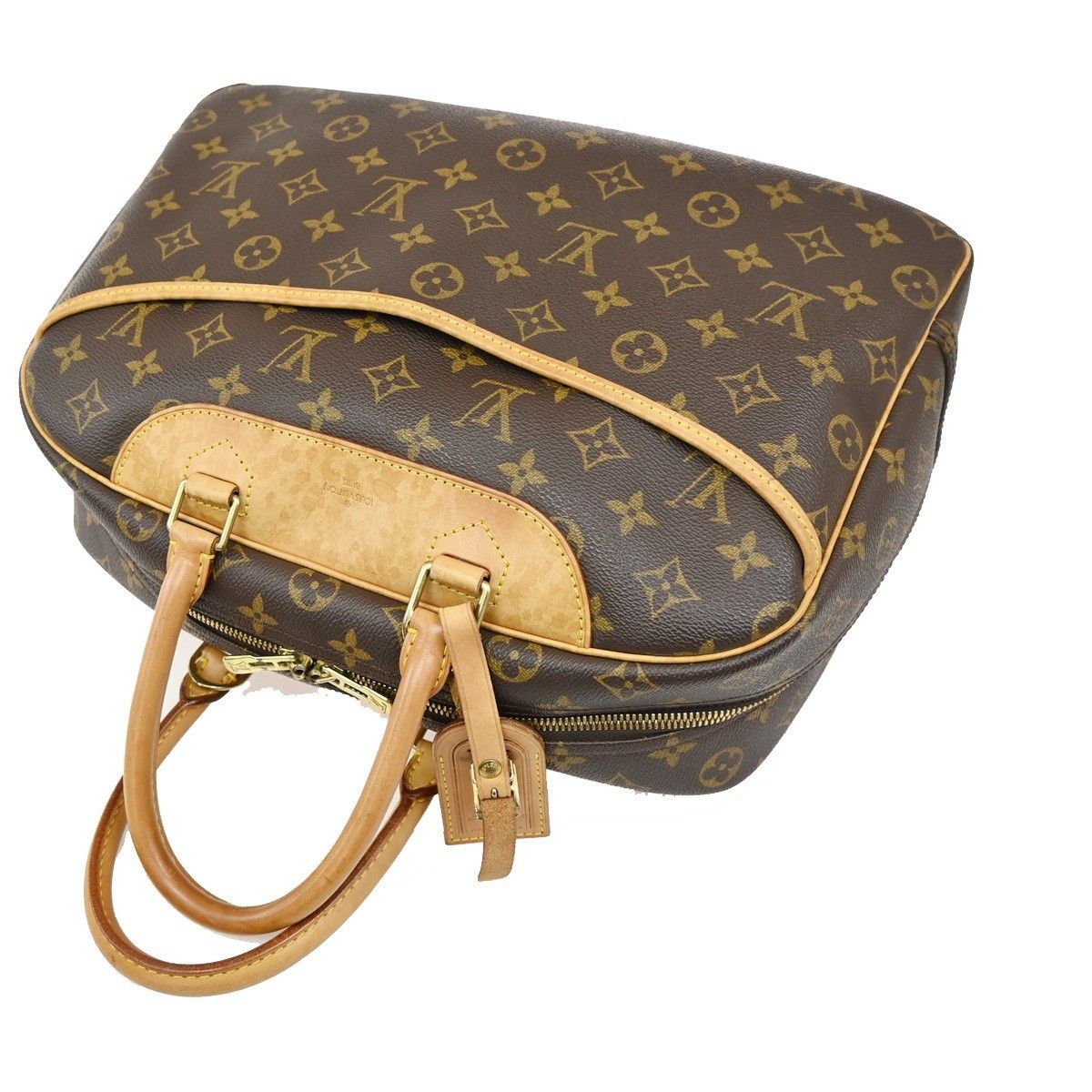 Louis Vuitton Louis Vuitton Deauville Handbag Monogram Canvas Size ONE SIZE - 8 Thumbnail