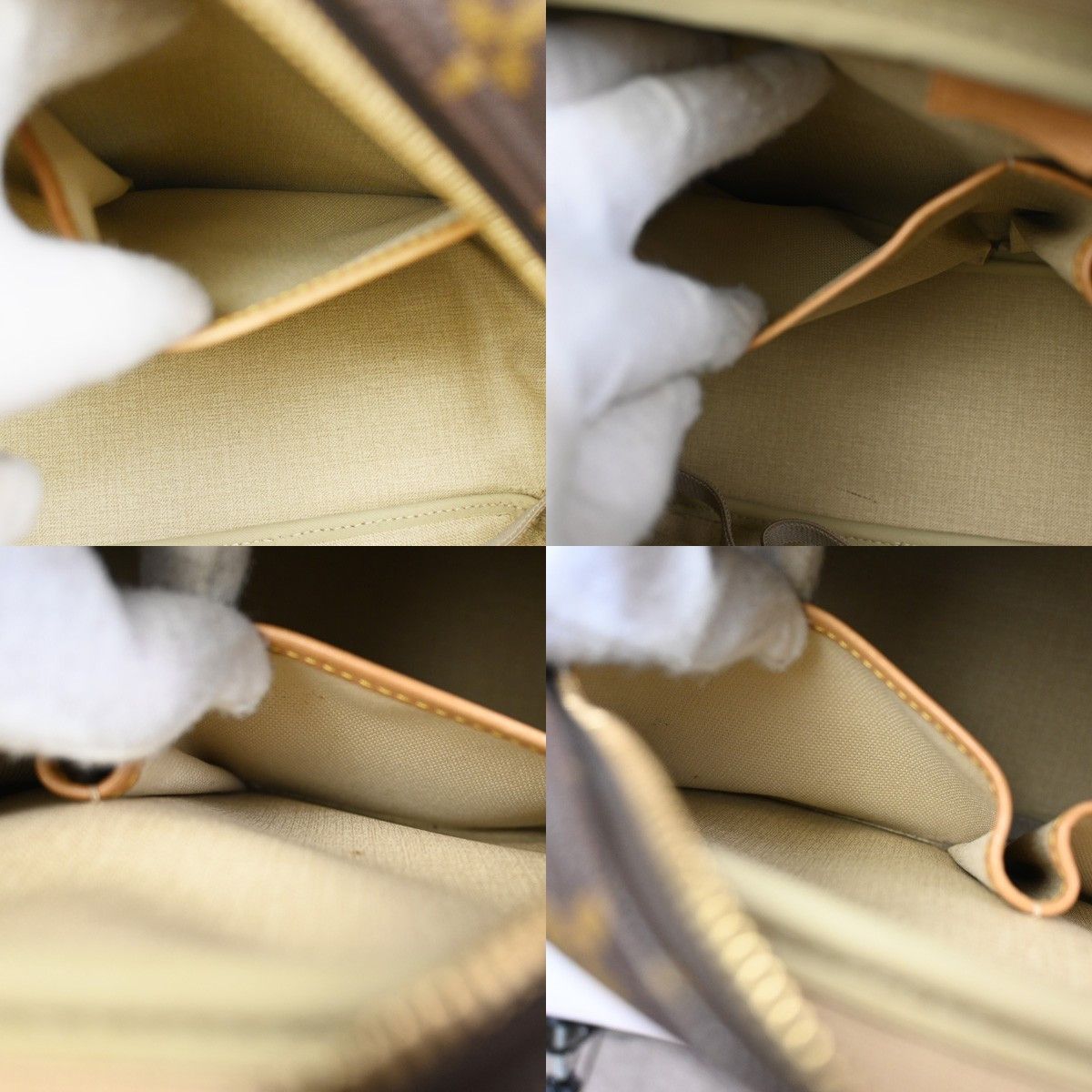 Louis Vuitton Louis Vuitton Deauville Handbag Monogram Canvas Size ONE SIZE - 17 Thumbnail