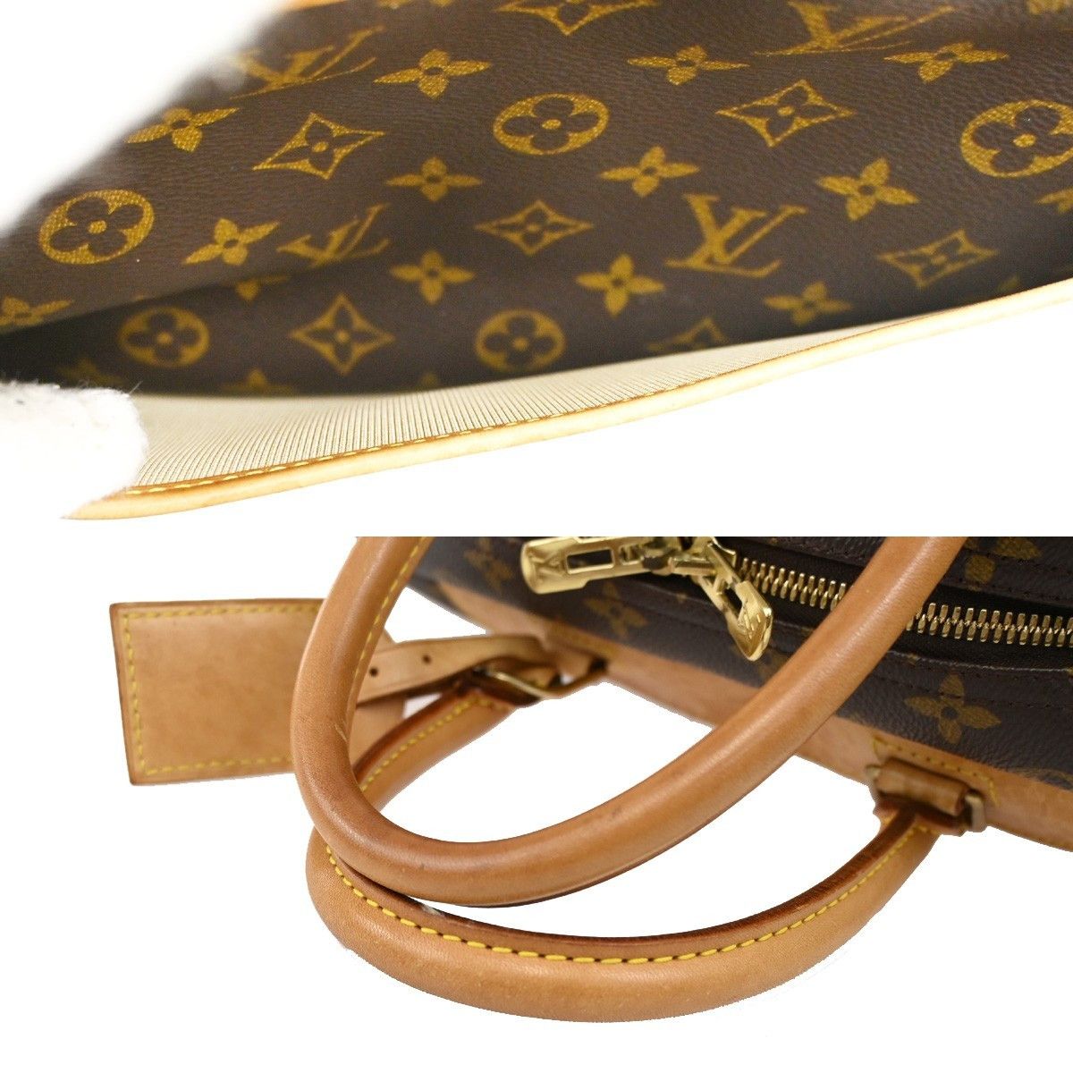 Louis Vuitton Louis Vuitton Deauville Handbag Monogram Canvas Size ONE SIZE - 13 Thumbnail