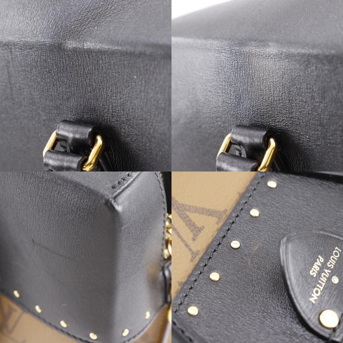 Louis Vuitton Louis Vuitton City Malle Handbag Reverse Monogram Canvas and Leather Size ONE SIZE - 12 Thumbnail