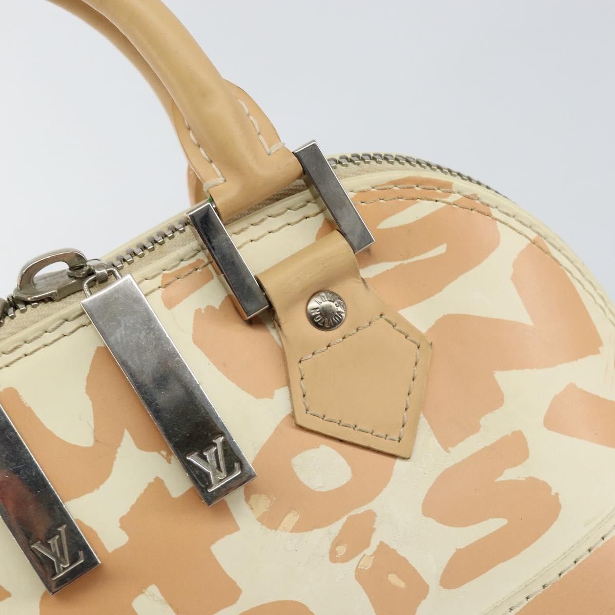 Louis Vuitton Louis Vuitton Alma Handbag Limited Edition Graffiti Leather Size ONE SIZE - 18 Thumbnail
