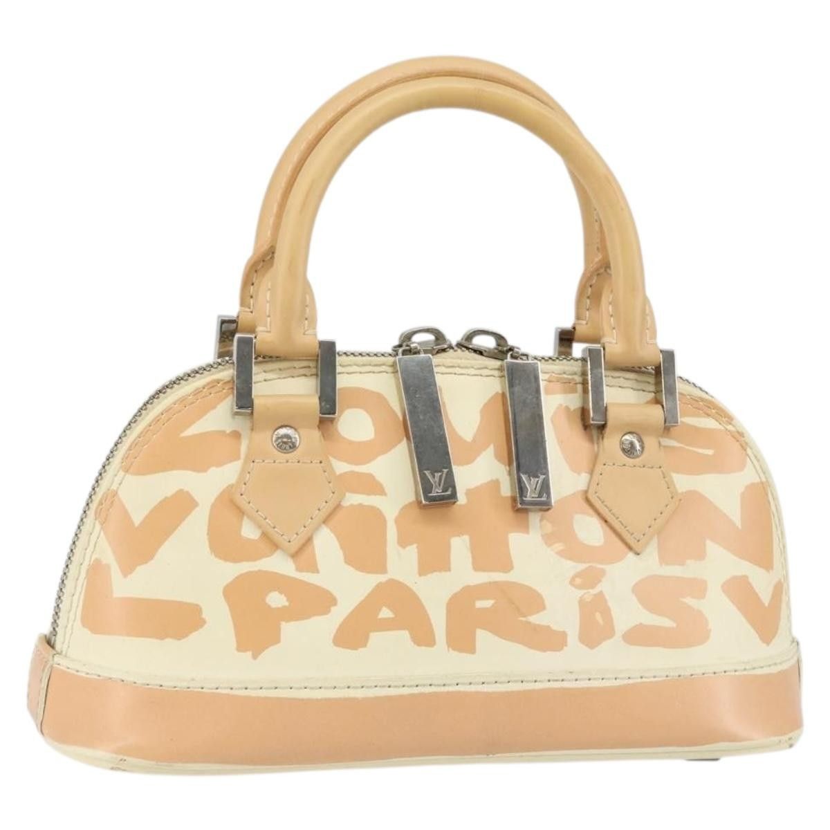 Louis Vuitton Louis Vuitton Alma Handbag Limited Edition Graffiti Leather Size ONE SIZE - 17 Thumbnail