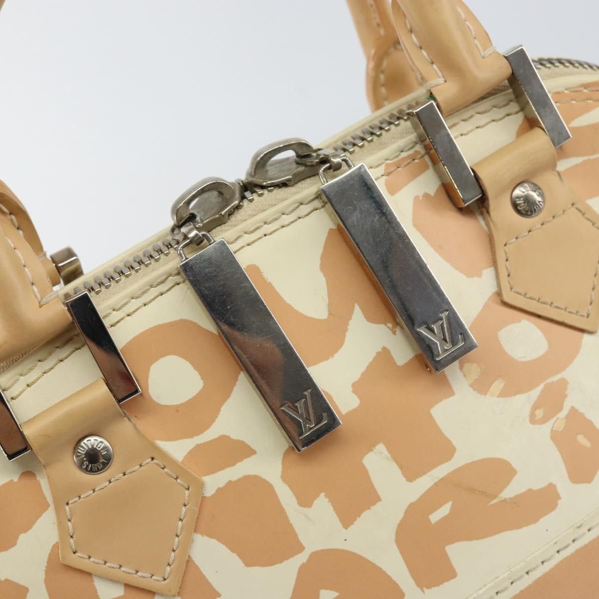 Louis Vuitton Louis Vuitton Alma Handbag Limited Edition Graffiti Leather Size ONE SIZE - 16 Thumbnail