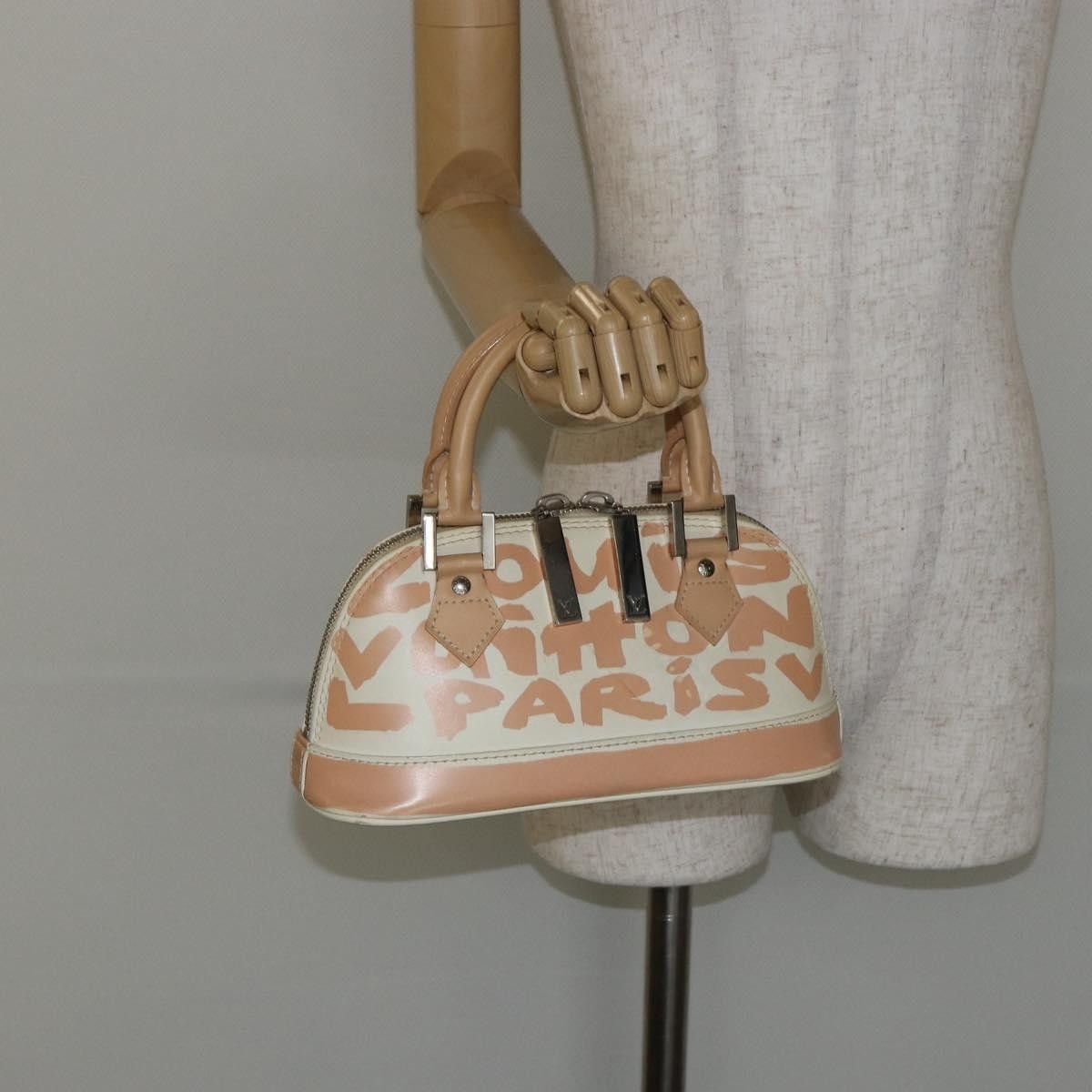 Louis Vuitton Louis Vuitton Alma Handbag Limited Edition Graffiti Leather Size ONE SIZE - 14 Thumbnail