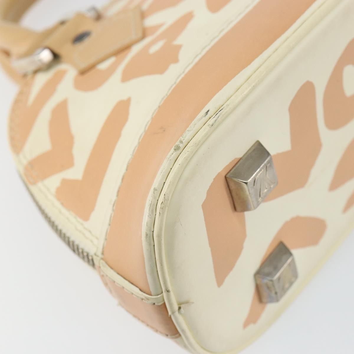 Louis Vuitton Louis Vuitton Alma Handbag Limited Edition Graffiti Leather Size ONE SIZE - 12 Thumbnail