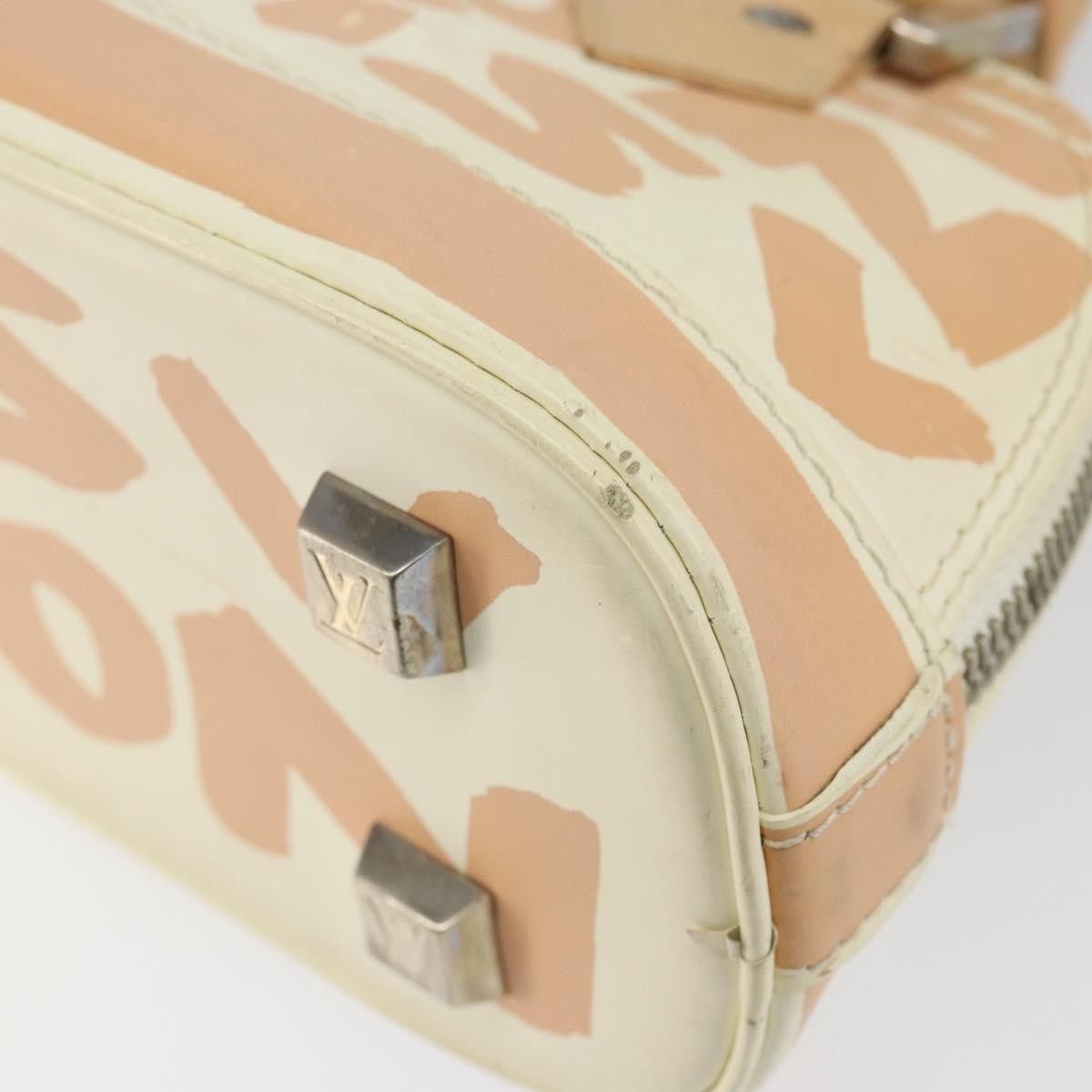 Louis Vuitton Louis Vuitton Alma Handbag Limited Edition Graffiti Leather Size ONE SIZE - 9 Thumbnail