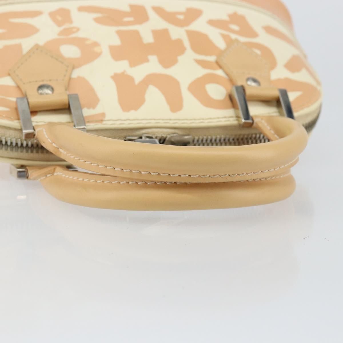 Louis Vuitton Louis Vuitton Alma Handbag Limited Edition Graffiti Leather Size ONE SIZE - 8 Thumbnail