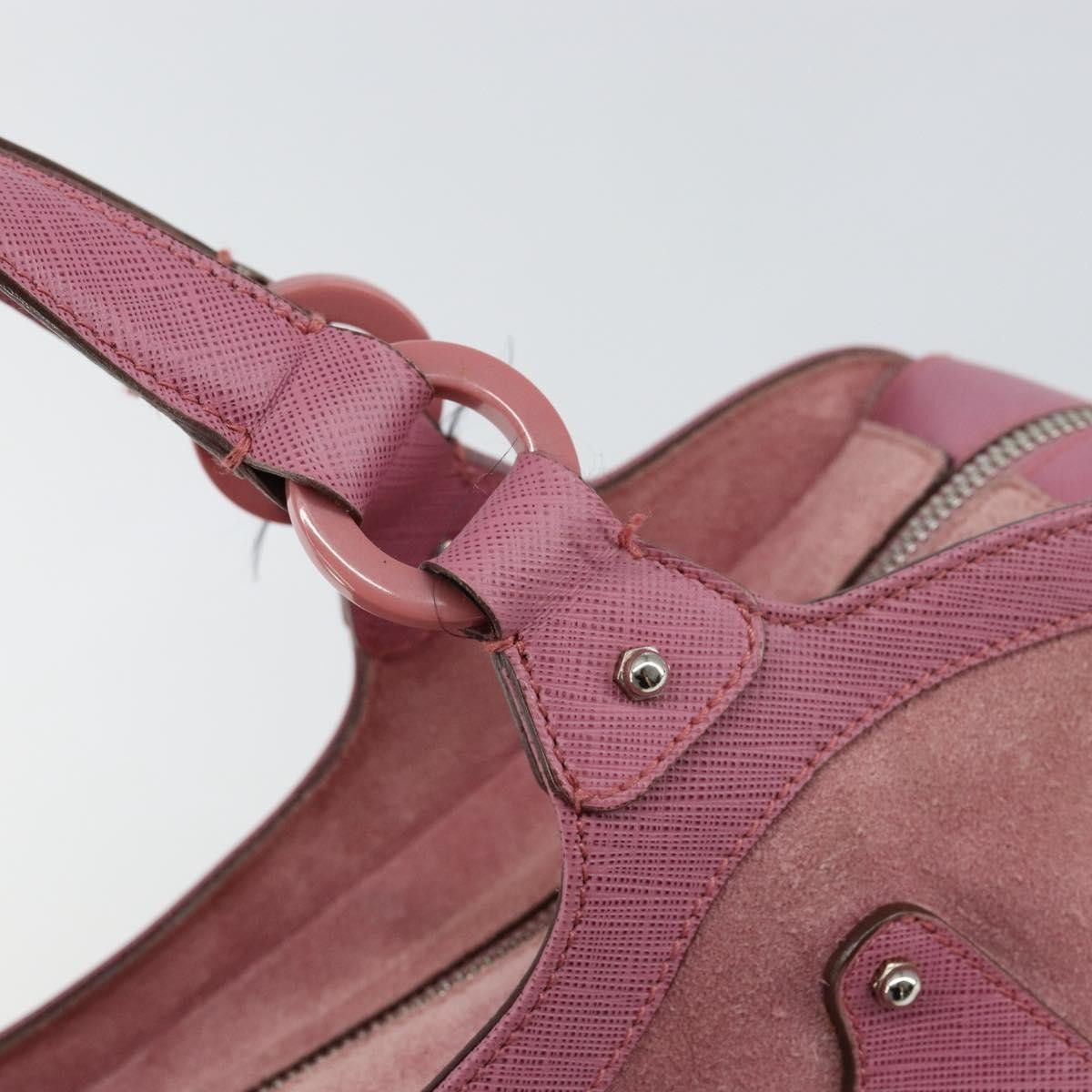 Salvatore Ferragamo Salvatore Ferragamo Gancini handbag Suede Size ONE SIZE - 16 Thumbnail