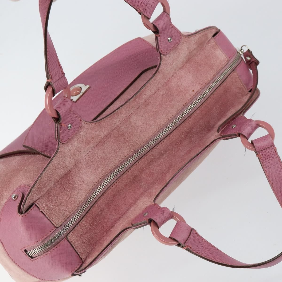 Salvatore Ferragamo Salvatore Ferragamo Gancini handbag Suede Size ONE SIZE - 15 Thumbnail