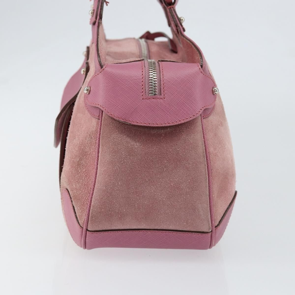 Salvatore Ferragamo Salvatore Ferragamo Gancini handbag Suede Size ONE SIZE - 4 Thumbnail