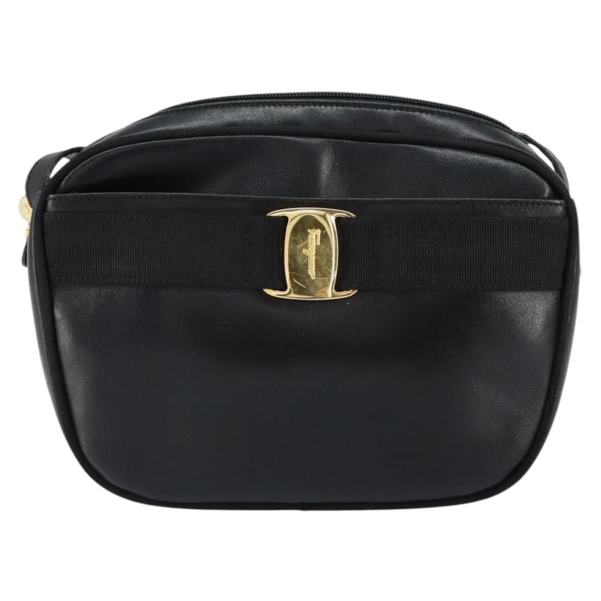 Salvatore Ferragamo Salvatore Ferragamo Vala Leather Size ONE SIZE - 18 Thumbnail