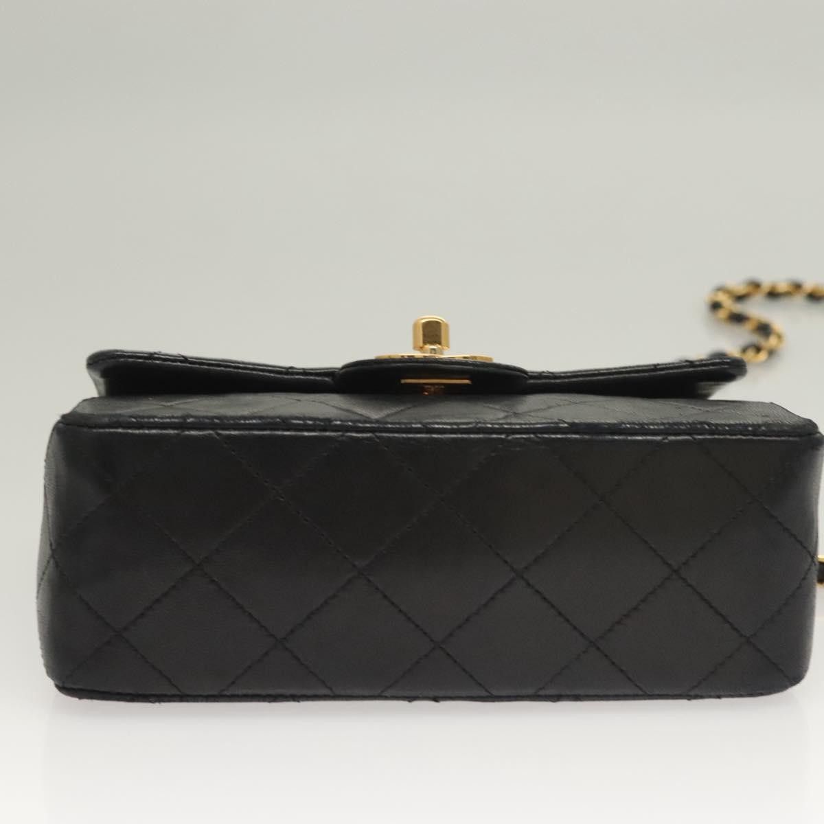 Chanel Chanel Vintage Square Classic Single Flap Bag Quilted Lambskin Size ONE SIZE - 15 Thumbnail